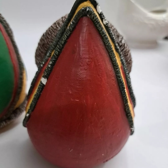 Vintage 1993 Pete Apsit Teardrop Santas 3 Piece Set READ DESCRIPTION - Picture 8 of 14